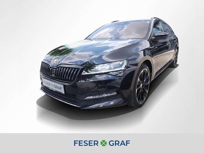 Black magic perleffekt Gebraucht 2021 Skoda Superb SportLine Kombi | 31.880 € (Fairer Preis) - Bild 1/4