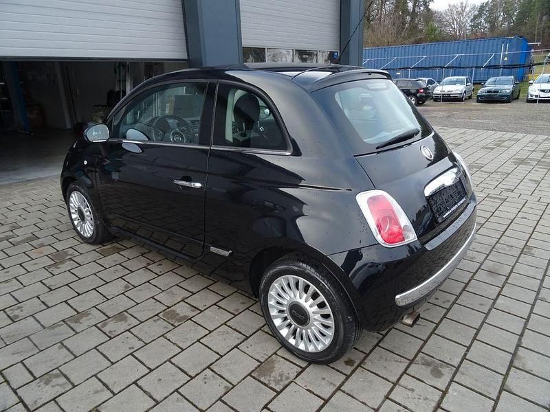 Gebraucht Fiat 500 Lounge 86 PS (63 kW) 2012 Schwarz Limousine