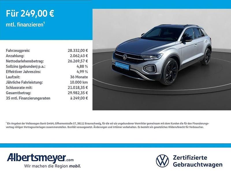 Gebraucht VW T-Roc Style 116 PS (85 kW) 2025 Grau SUV