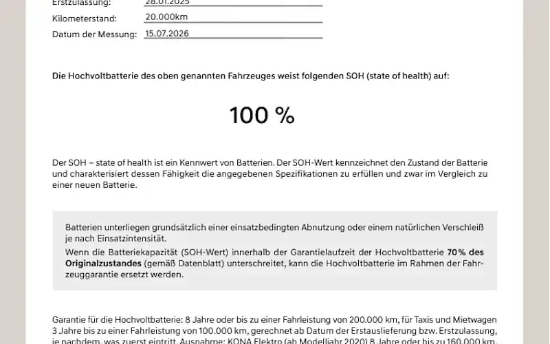 Gebraucht Hyundai Kona Trend 160 kW (218 PS) 2025 Weiß SUV