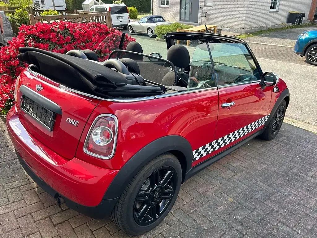 Occasion Mini One Cabriolet 98 ch (72 kW) 2015 Rouge Cabriolet