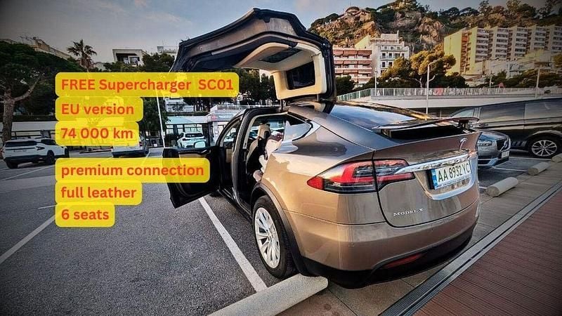 Gebraucht Tesla Model X 386 kW (525 PS) 2016 Grau SUV