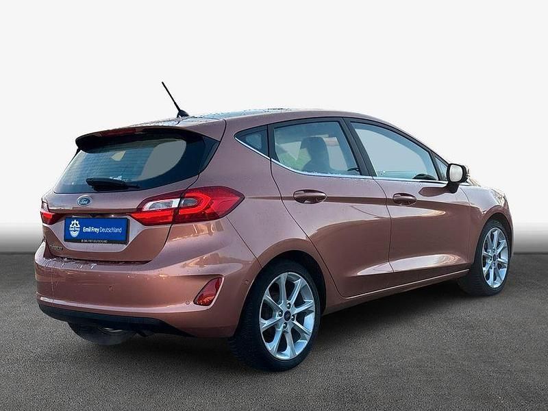Gebraucht Ford Fiesta Titanium 101 PS (74 kW) 2017 Braun Limousine