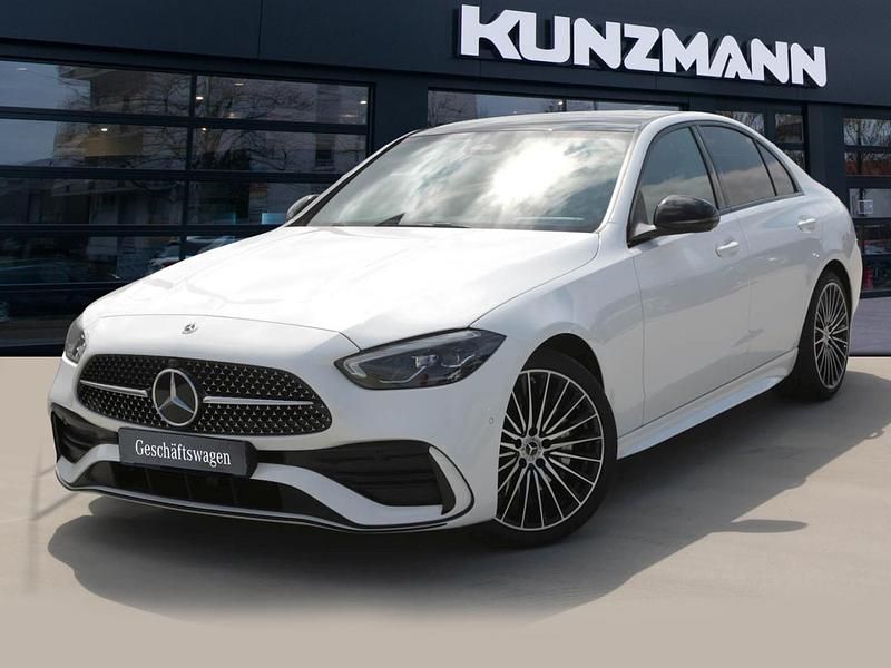 Polarweiß Gebraucht 2025 Mercedes C200 AMG Limousine | 44.990 € (Teuer) - Bild 1/4