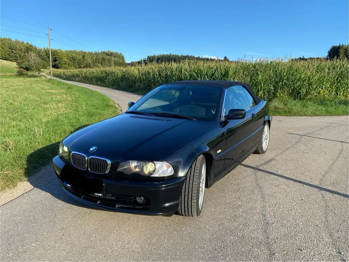 Gebraucht BMW 325 192 PS (141 kW) 2002 Schwarz Cabrio