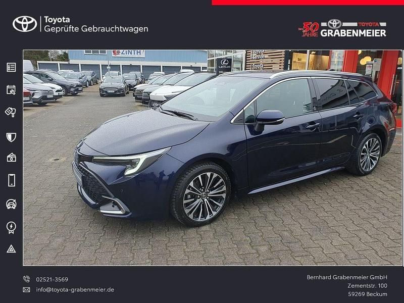 Blau Gebraucht 2025 Toyota Corolla Team Kombi | 28.980 € (Fairer Preis) - Bild 1/4