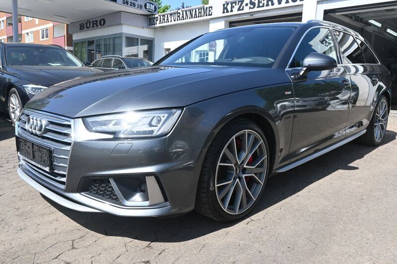 Grau Gebraucht 2019 Audi A4 S-Line Limousine | 19.498 € (Superpreis) - Bild 1/4