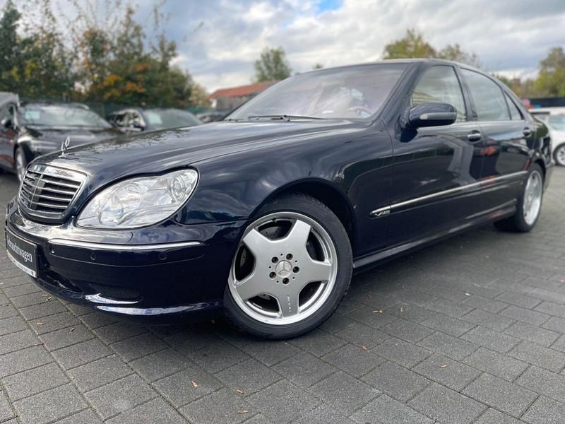 Blau Gebraucht 2000 Mercedes S600L Limousine | 13.950 € - Bild 1/4