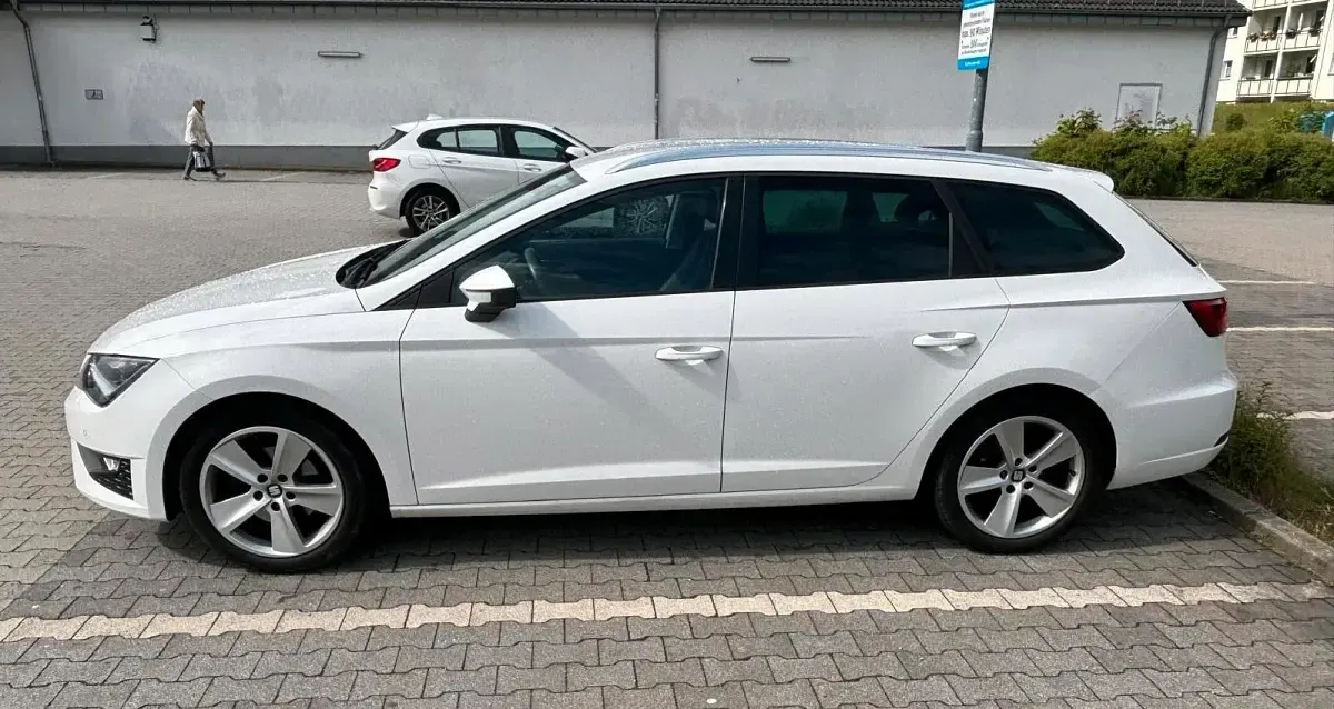 Gebraucht Seat Leon FR 125 PS (91 kW) 2015 Weiß Kombi