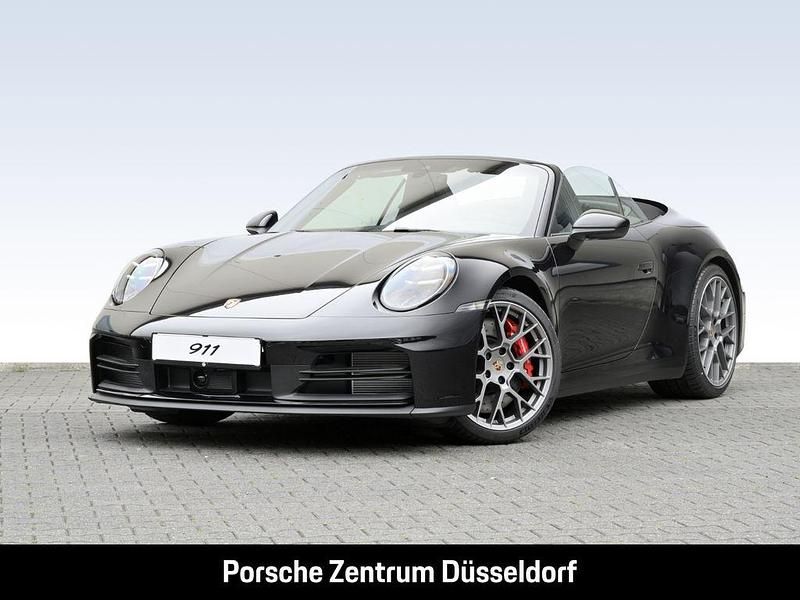 Tiefschwarzmetallic Gebraucht 2025 Porsche 911 Carrera S Cabriolet Sport Cabrio | 169.790 € - Bild 1/4