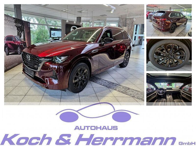 Gebraucht Mazda CX-80 254 PS (186 kW) 2024 Rot SUV