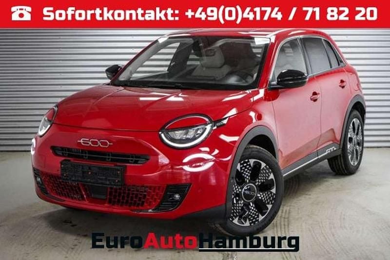 Rot uni () Neu 2025 Fiat 600 La Prima Limousine | 27.090 € (Fairer Preis) - Bild 1/4