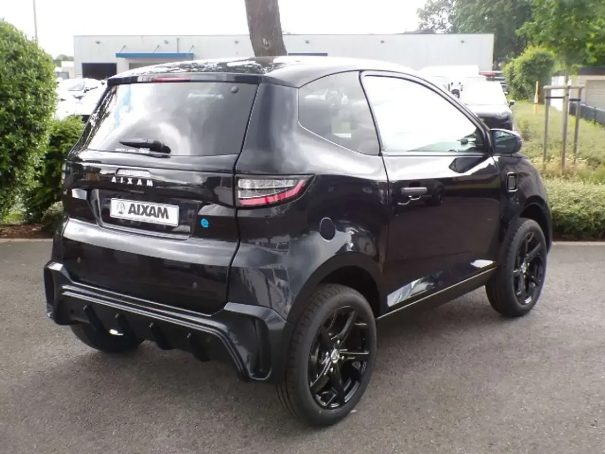 Neu Aixam City Sport 2026 Schwarz metallic Kleinwagen