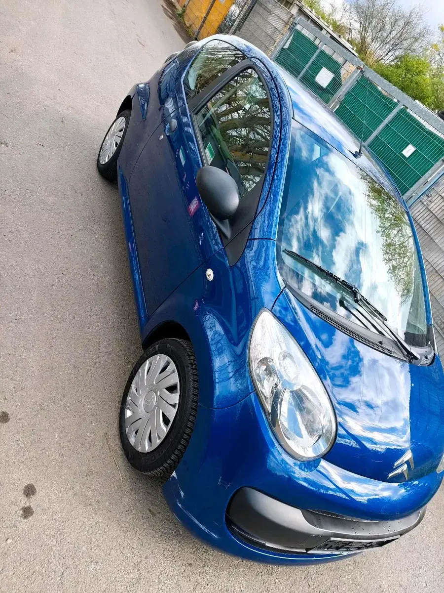 Gebraucht Citroën C1 68 PS (50 kW) 2007 Blau Kleinwagen