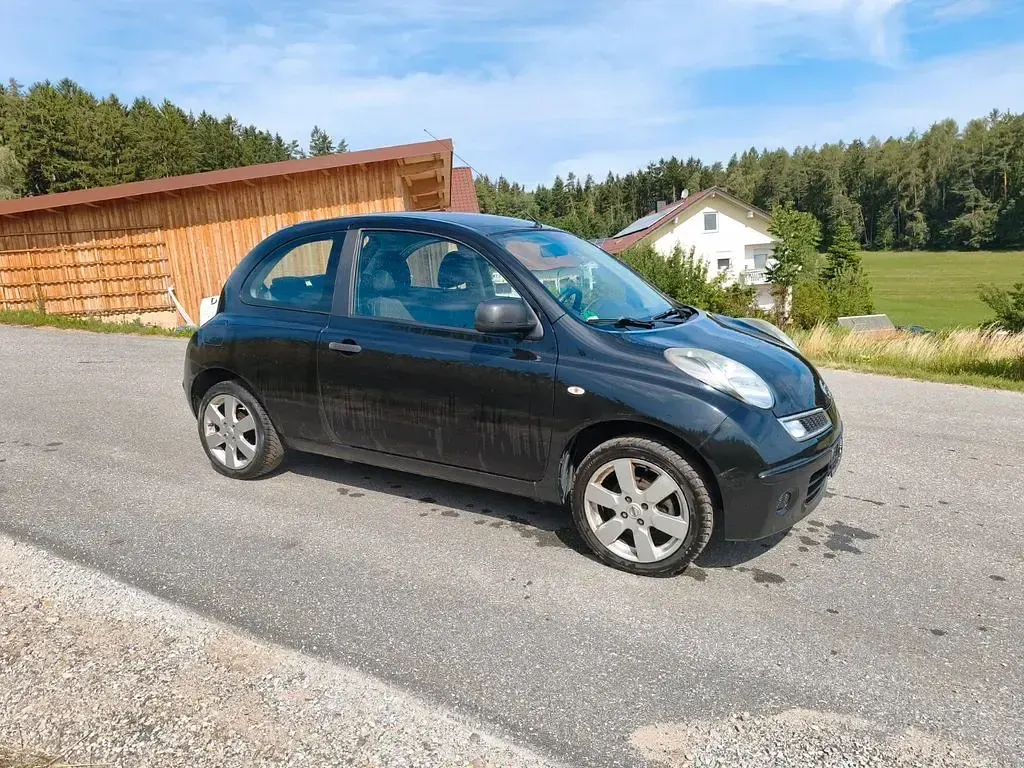 Gebraucht Nissan Micra Visia 65 PS (47 kW) 2010 Schwarz Kleinwagen