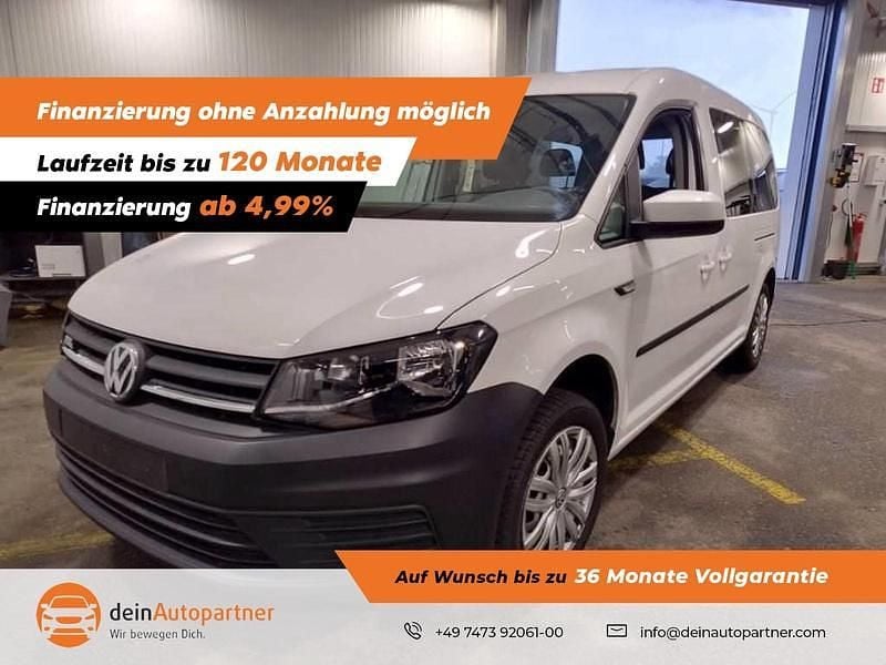 Candyweiß Gebraucht 2020 VW Caddy Maxi Van / Kleinbus | 17.900 € (Etwas zu teuer) - Bild 1/4