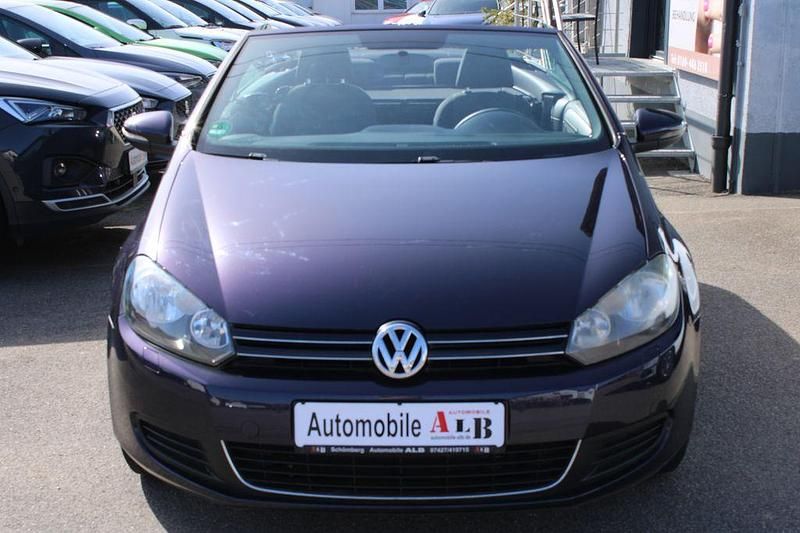 Gebraucht VW Golf Cabriolet 105 PS (77 kW) 2012 Violett Cabrio