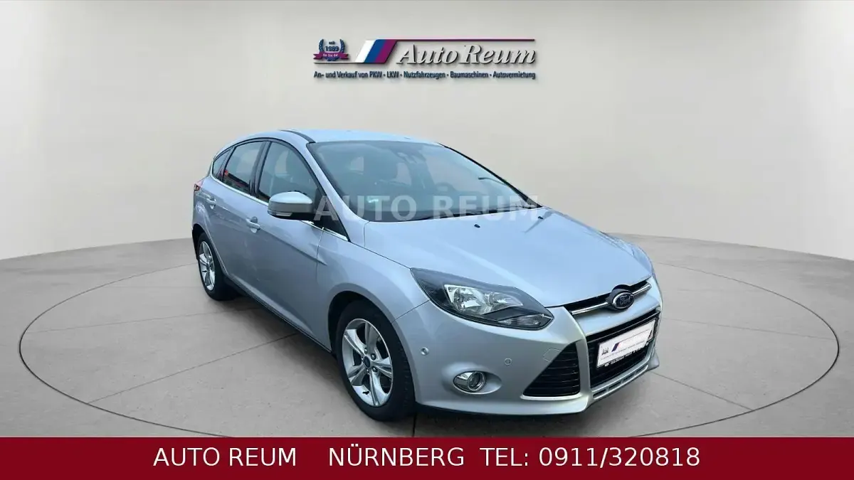 Używany Ford Focus Titanium 163 KM (119 kW) 2014 Srebrny Sedan/Limuzyna