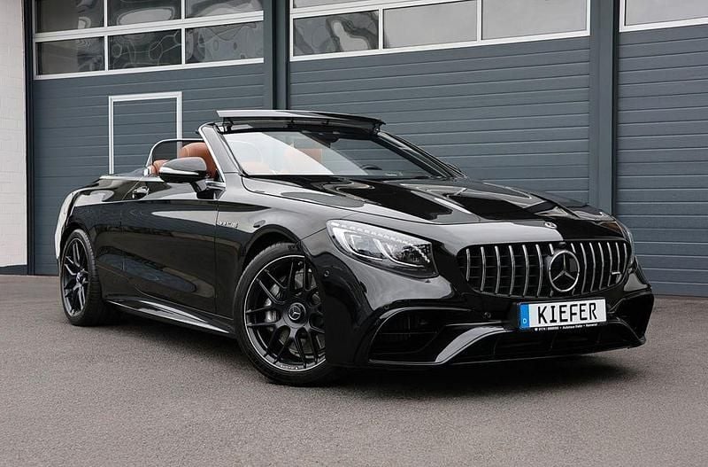Schwarz Gebraucht 2019 Mercedes S63 AMG AMG Cabrio | 128.950 € - Bild 1/4
