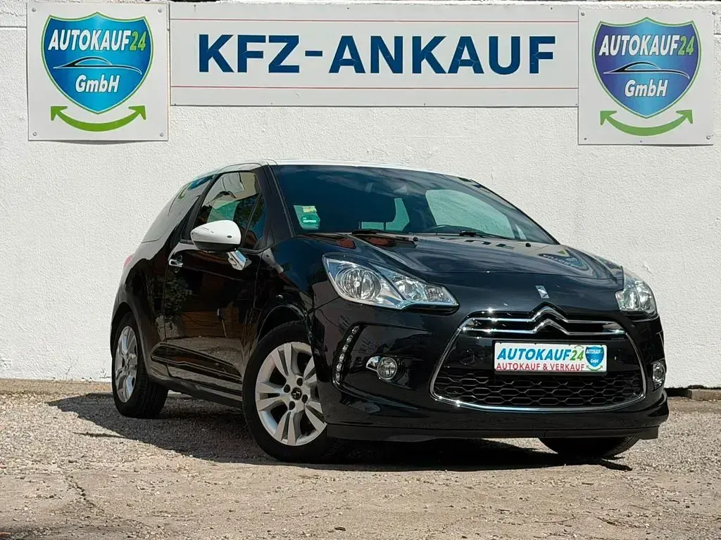 Gebraucht Citroën DS3 So Chic 120 PS (88 kW) 2011 Schwarz Kleinwagen