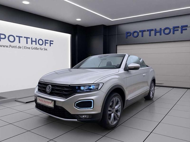 Gebraucht VW T-Roc Cabriolet Style 150 PS (110 kW) 2021 Silber Cabrio