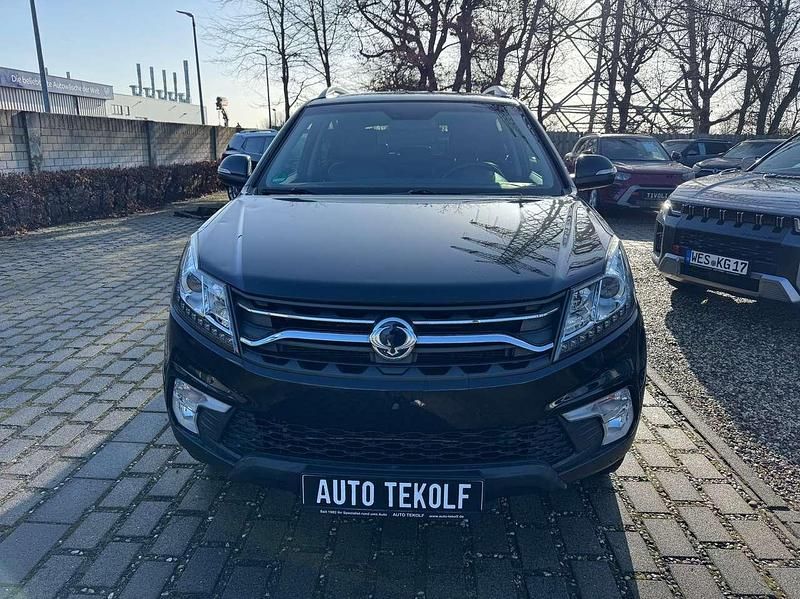 Gebraucht Ssangyong (KGM) Korando Sapphire 150 PS (110 kW) 2017 Space black mica lak SUV