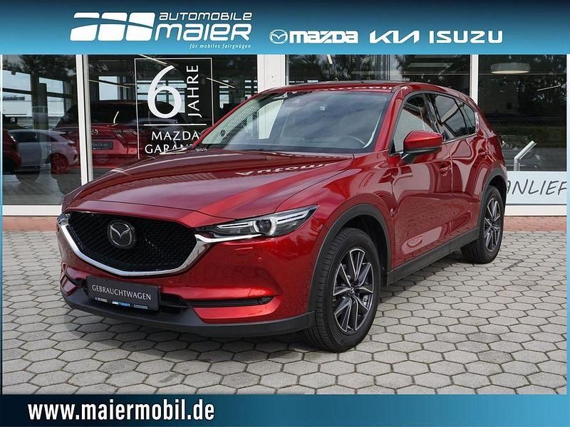 Rot Gebraucht 2018 Mazda CX-5 Sports-Line SUV | 20.750 € (Teuer) - Bild 1/4