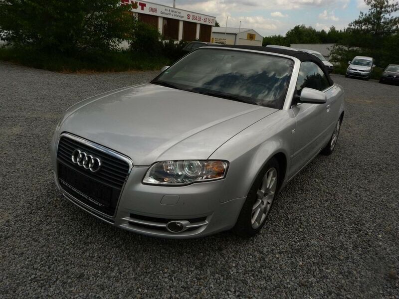 Gebraucht Audi A4 Cabriolet 140 PS (102 kW) 2007 Silber metallic Cabrio