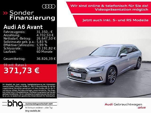 Florettsilber metallic Gebraucht 2022 Audi A6 Ambiente Kombi | 31.350 € (Guter Preis) - Bild 1/4