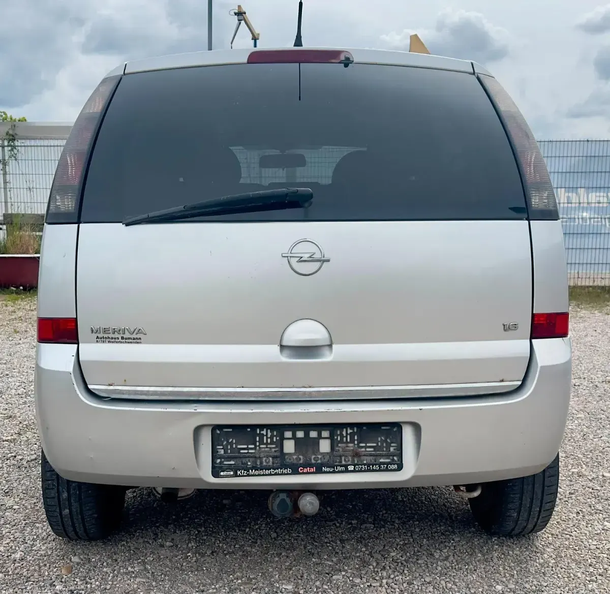 Używany Opel Meriva 105 KM (77 kW) 2007 Srebrny Minivan