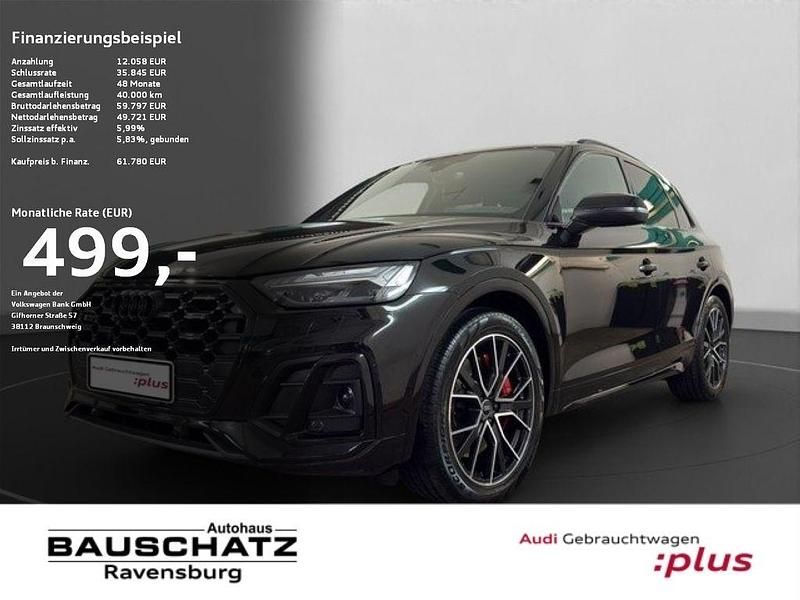 Schwarz Gebraucht 2023 Audi SQ5 Sport SUV | 61.780 € (Teuer) - Bild 1/4