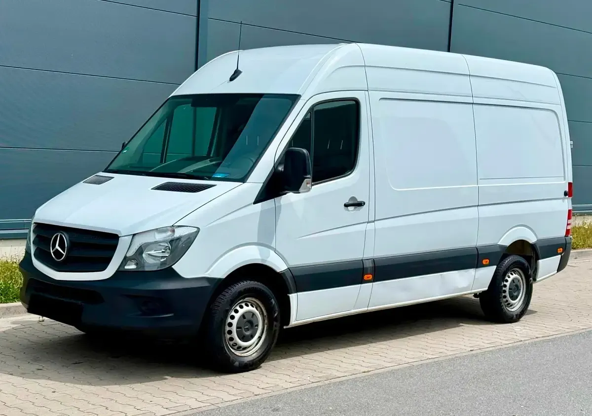 Gebraucht Mercedes Sprinter 163 PS (119 kW) 2018 Weiß Van