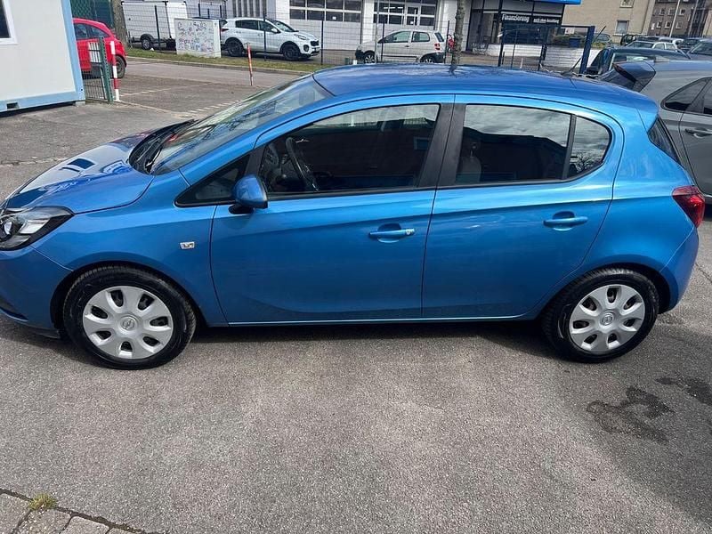 Gebraucht Opel Corsa 101 PS (74 kW) 2018 Blau Kleinwagen