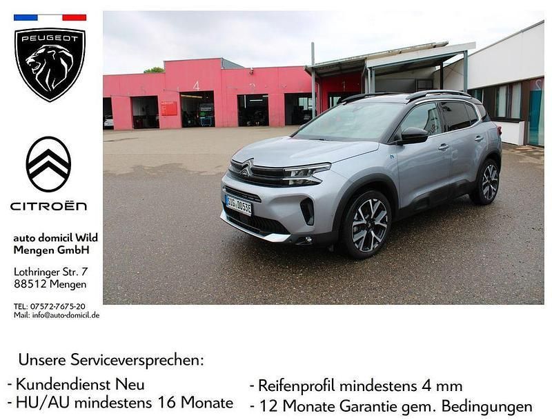 Stahlgrau metallic Gebraucht 2023 Citroën C5 Aircross Shine SUV | 29.980 € (Teuer) - Bild 1/4