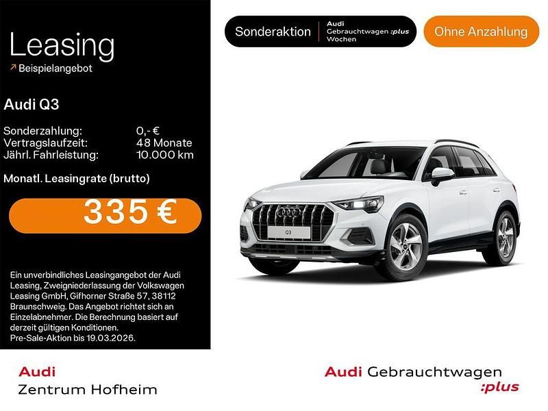 Gebraucht Audi Q3 Advanced 150 PS (110 kW) 2025 Gletscherweiß metallic SUV