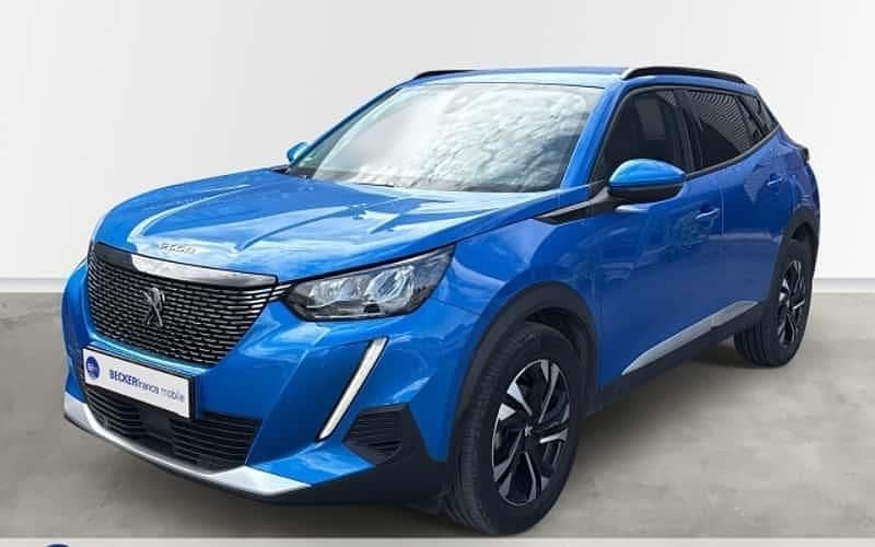 Blau Gebraucht 2021 Peugeot 2008 Allure SUV | 16.190 € (Guter Preis) - Bild 1/4