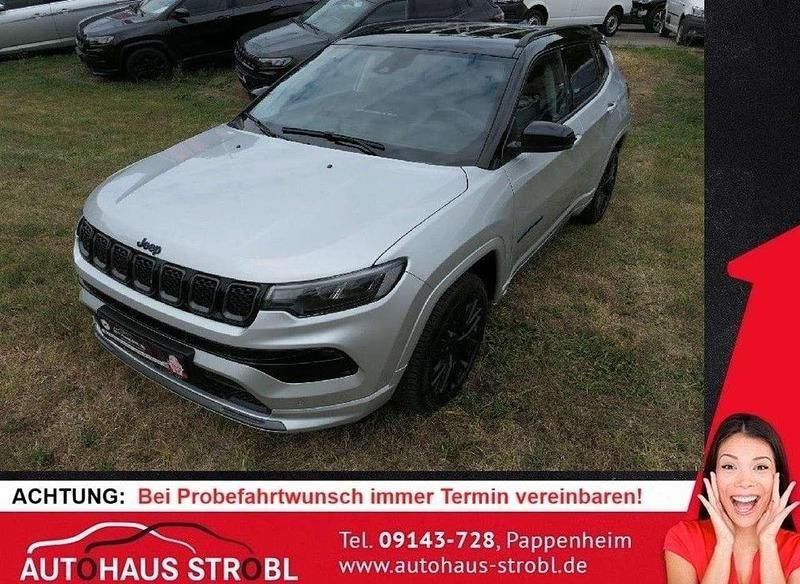 Grau Gebraucht 2022 Jeep Compass SUV | 22.350 € (Fairer Preis) - Bild 1/3