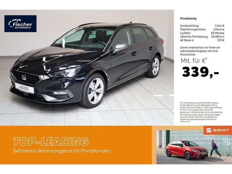 Schwarz Gebraucht 2021 Seat Leon FR-Line Kombi | 22.980 € (Fairer Preis) - Bild 1/4