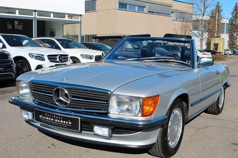 Gebraucht Mercedes SL300 188 PS (138 kW) 1988 Silber Cabrio