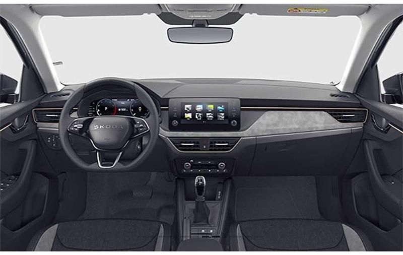 Neu Skoda Scala Drive 150 PS (110 kW) 2026 Graphitgrau metallic Kleinwagen