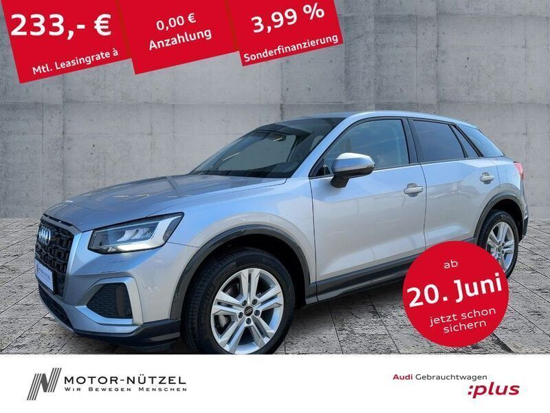 Florettsilber metallic Gebraucht 2024 Audi Q2 Advanced SUV | 28.930 € (Teuer) - Bild 1/4