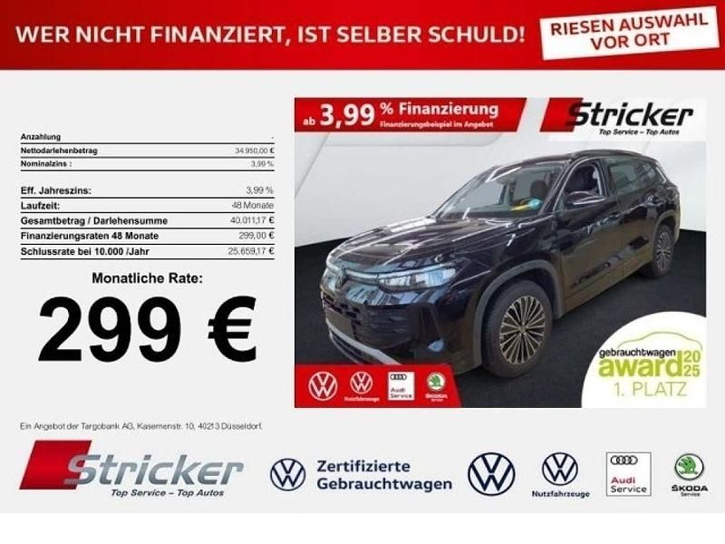 Gebraucht VW Tayron Life 150 PS (110 kW) 2025 Grenadillschwarz metallic (metallic) SUV