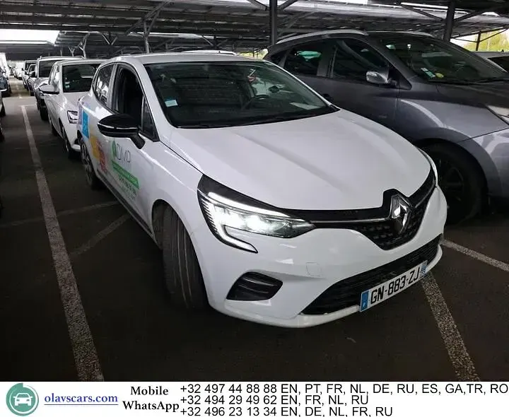 Begagnad Renault Clio V Evolution 65 HK (47 kW) 2023 Vit Sedan