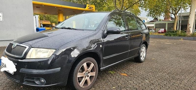 Schwarz Gebraucht 2007 Skoda Fabia Classic Kombi | 699 € (Superpreis) - Bild 1/4