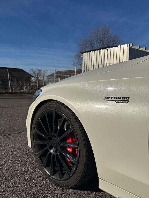 Weiß Gebraucht 2016 Mercedes C450 AMG AMG Limousine | 26.499 € (Guter Preis) - Bild 1/4