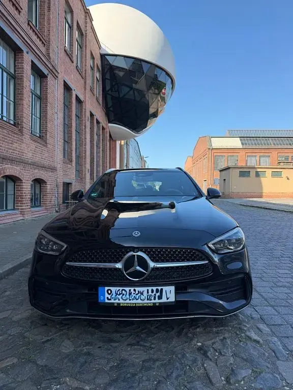 Gebraucht Mercedes C220 AMG line 200 PS (147 kW) 2022 Schwarz Kombi