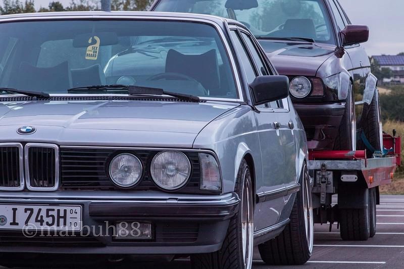 Gebraucht BMW 745 252 PS (185 kW) 1984 Silber Limousine