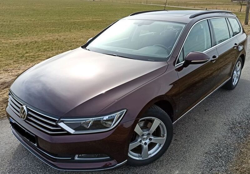Rot Gebraucht 2016 VW Passat Kombi | 14.750 € (Superpreis) - Bild 1/4