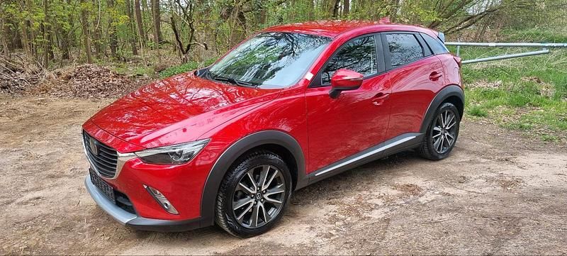 Używany Mazda CX-3 150 KM (110 kW) 2016 Czerwony SUV