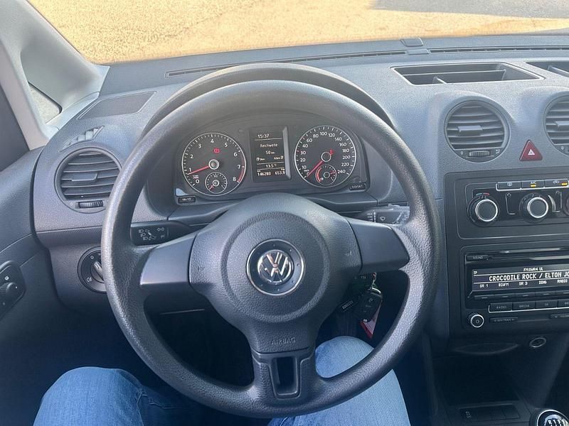 Gebraucht VW Caddy 109 PS (80 kW) 2013 Weiß Van / Kleinbus